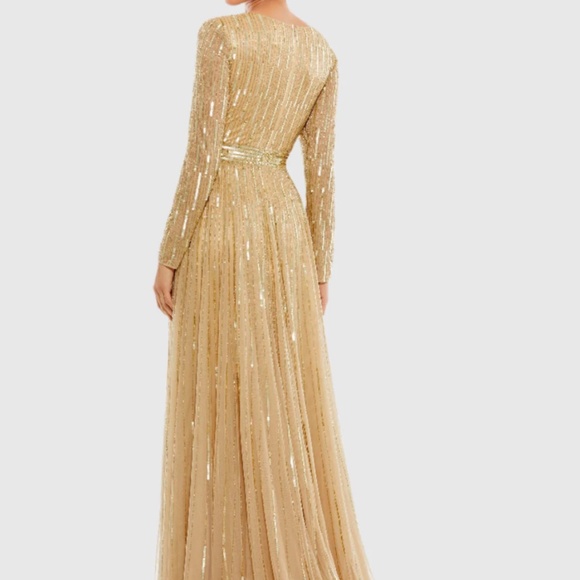 McDougal Gold Dress - Picture 3 of 4